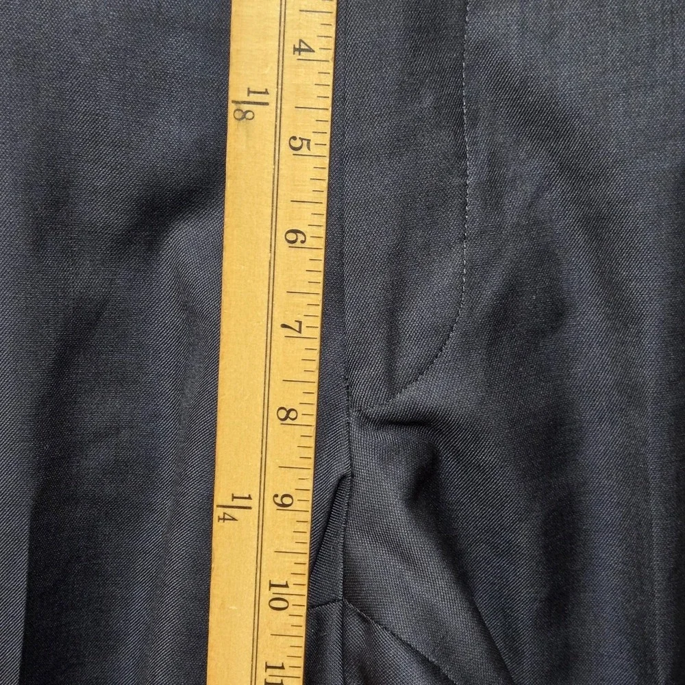 Ted Baker Jefferson Men's Dress Pants Navy Blue 100% Wool 34x30